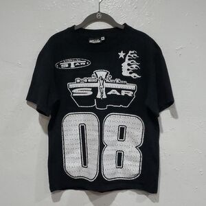 Hellstar Black Graphic '08 Path To Paradise Tee Size S